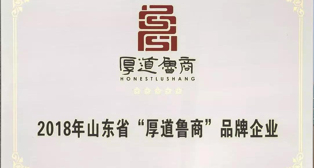 乾程科技获2018年山东省“忠实鲁商”品牌企业现场授牌
